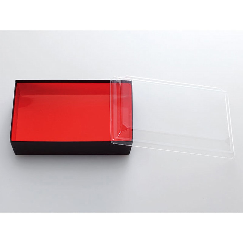 10 浅朱黒 YJ 盛蓋セット 1ケース(40枚×8袋) 北原産業 【通販モノタロウ】