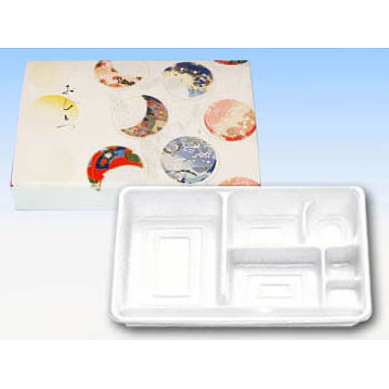 80-55 80-55白 おひとつワンピース・中仕切 セット 1ケース(50枚×6袋) 北原産業 【通販モノタロウ】