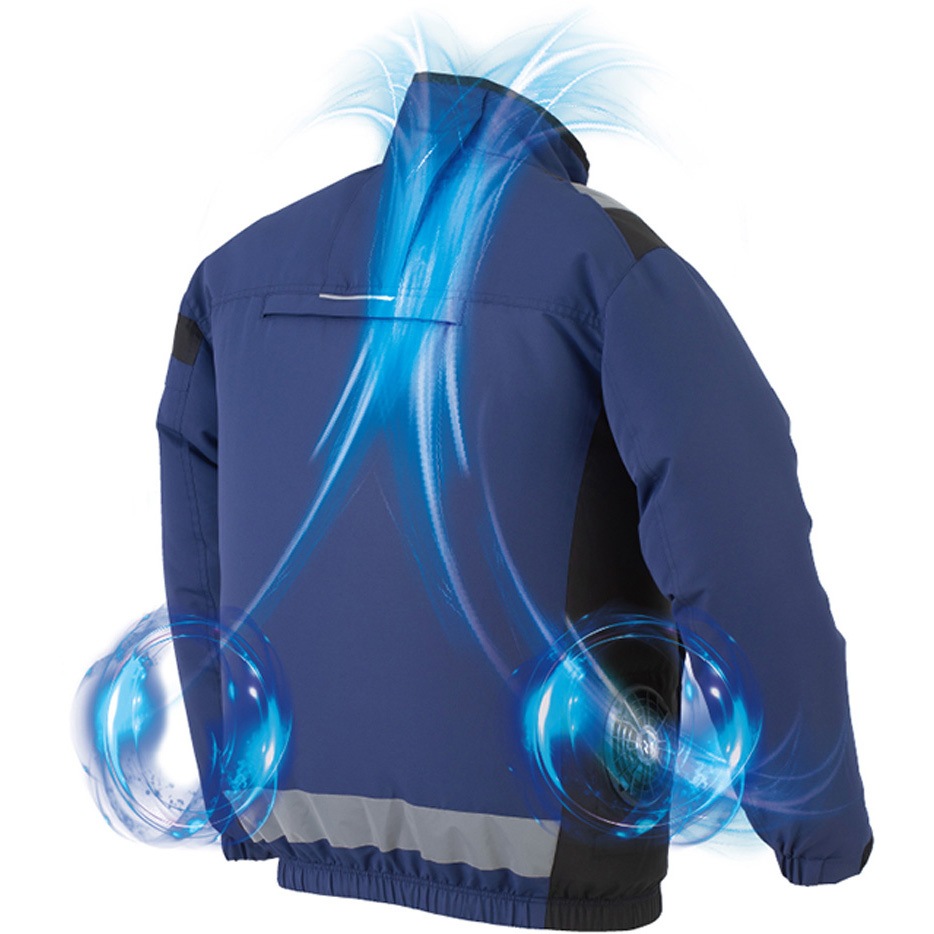 AE-5560 エコ・ボルトクール セーフティー半袖ブルゾン BOTTLE TECH 服