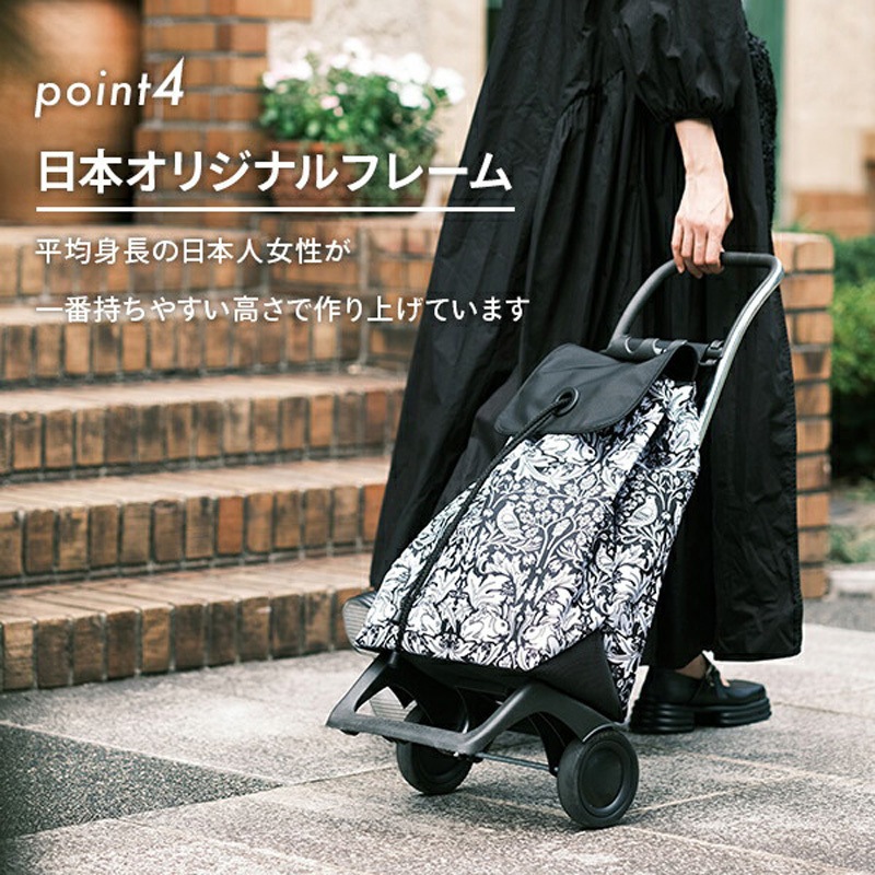 ロルサー ショッピングカート 4輪フレーム 36Lバッグセット コンパクト