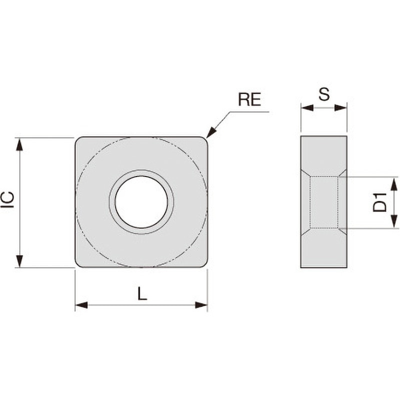 SNMG090304 T9225 チップ SNMG 1箱(10個) タンガロイ 【通販モノタロウ】