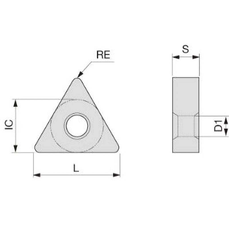 TNMG160404R-S AH645 チップ TNMGR/L-S 1箱(10個) タンガロイ 【通販