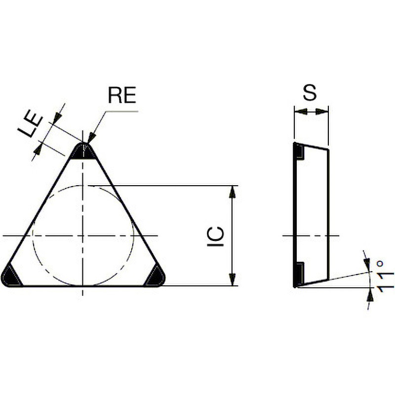 3QP-TPGN110302 CBNチップ 3QP-TPM/GN 1ケース(2個) タンガロイ 【通販モノタロウ】