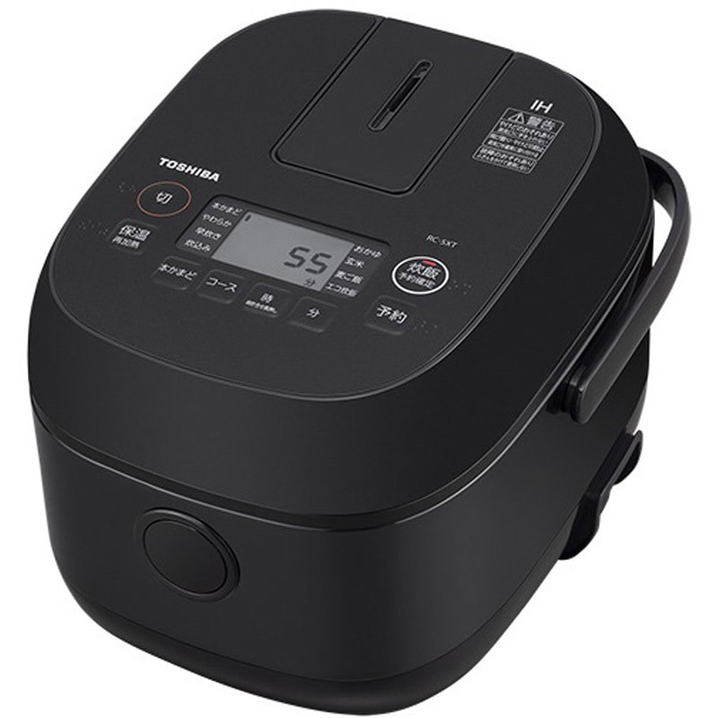 TOSHIBA IHジャー炊飯器 RC-5XW K RC-5XW(K) IHジャー炊飯器 1台 東芝 【通販モノタロウ】