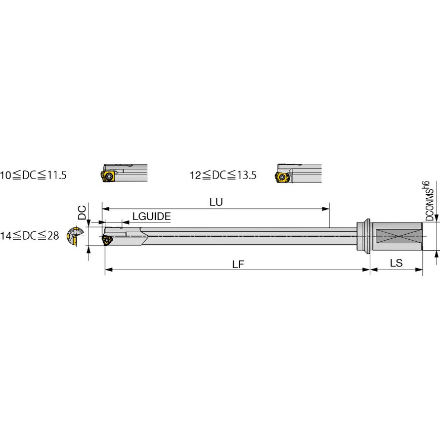 MCTR20.62XU31.75-25 深穴加工用ドリル MCTR L/D=25 1本 タンガロイ 【通販モノタロウ】