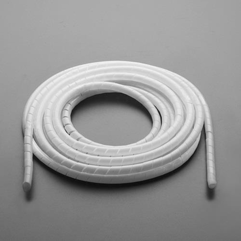 EA944BX-211 スパイラルチューブ エスコ 乳白色 長さ10m 1巻(1巻) EA944BX-211