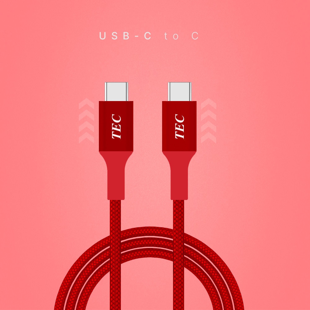 TUSBC20-RD05M 高耐久USBケーブル Type-C to C PD100W対応 USB2.0