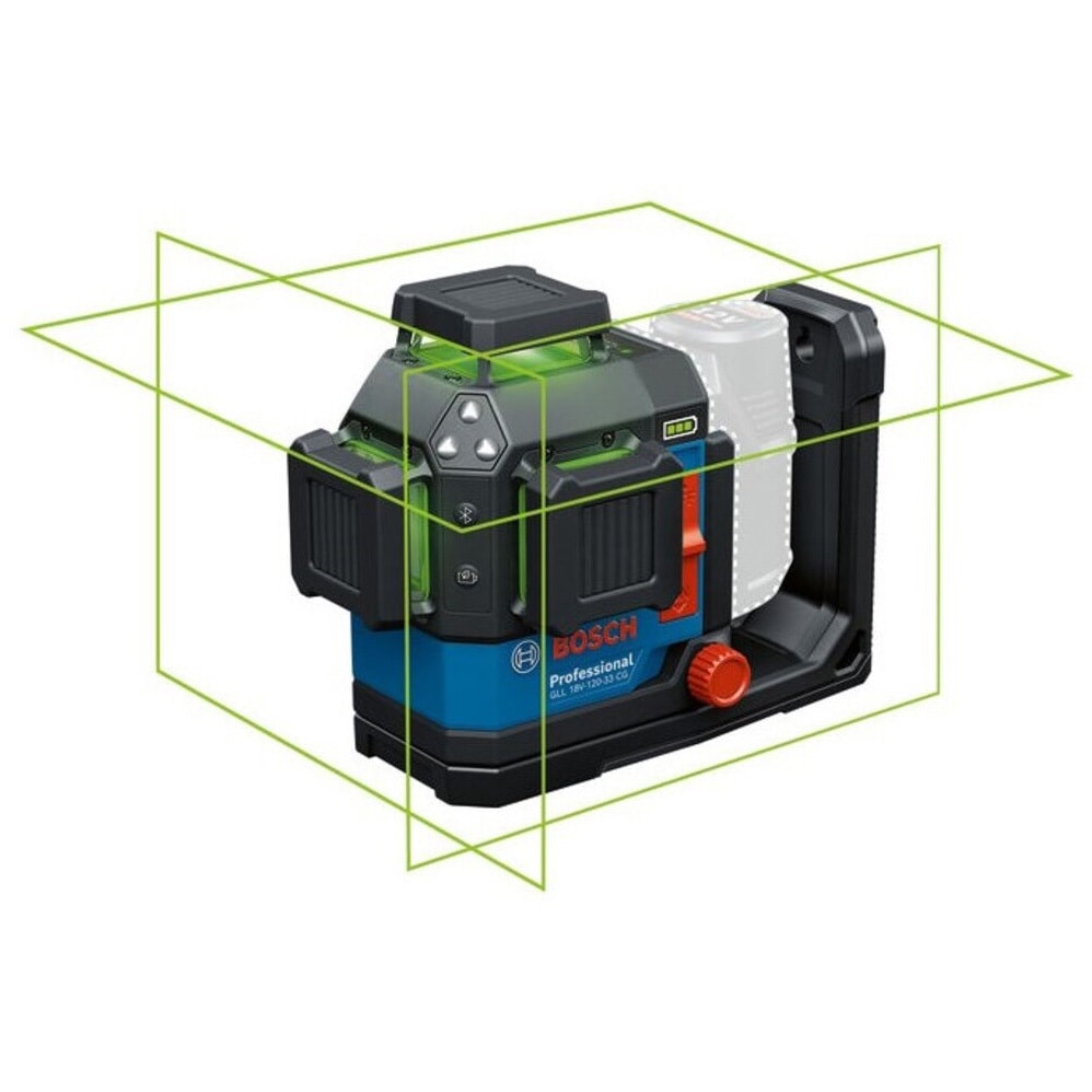 GLL18V-120-33CG レーザー墨出し器 BOSCH(ボッシュ) グリーン GLL18V