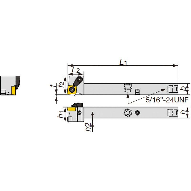 JSCL2CR1616X09-CHP 外径用ホルダ JSCL2CR/L-CHP タンガロイ 右勝手