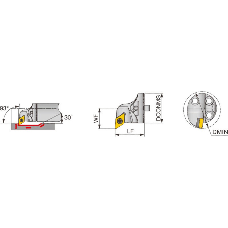 S40-SDUCR11T-H 交換式ボーリングヘッド S-SDUCR/L-H タンガロイ 油穴有 20,986円