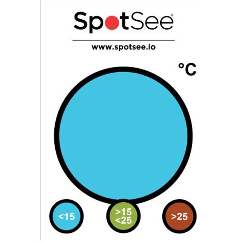 SpotCheck(15-25C) SpotCheck 1ケース(10枚) SpotSee 【通販モノタロウ】