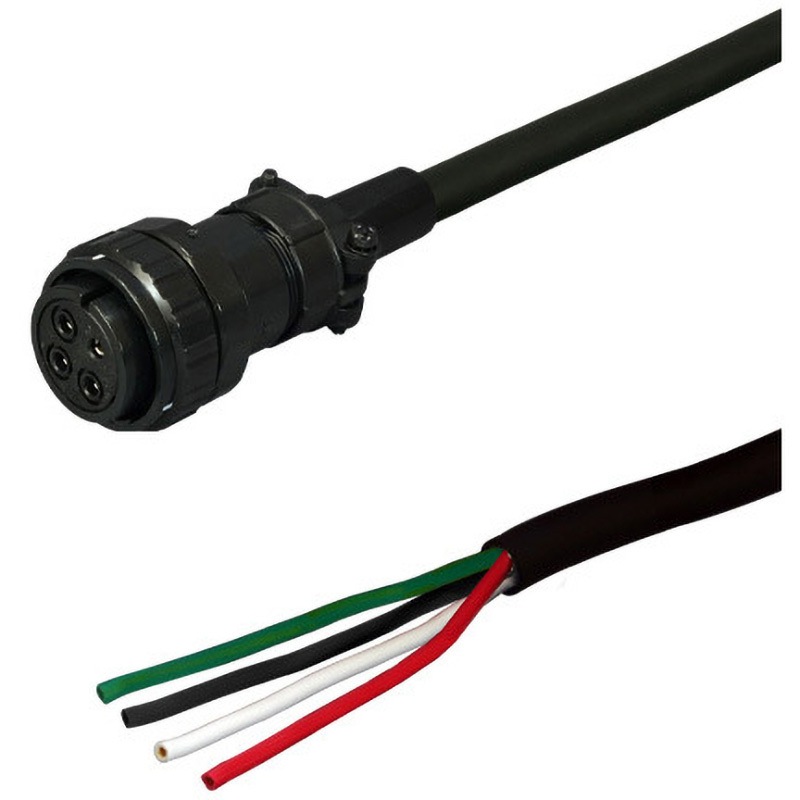 DSVPWMR-A520R-003 三菱電機J5対応電源ケーブル<直結><固定> ダイヤトレンド 長さ3m  DSVPWMR-A520R-003