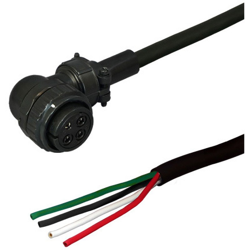 DSVPWMR-A5L12R-030 三菱電機J5対応電源ケーブル<直結><反負荷側><固定> ダイヤトレンド 長さ30m  DSVPWMR-A5L12R-030