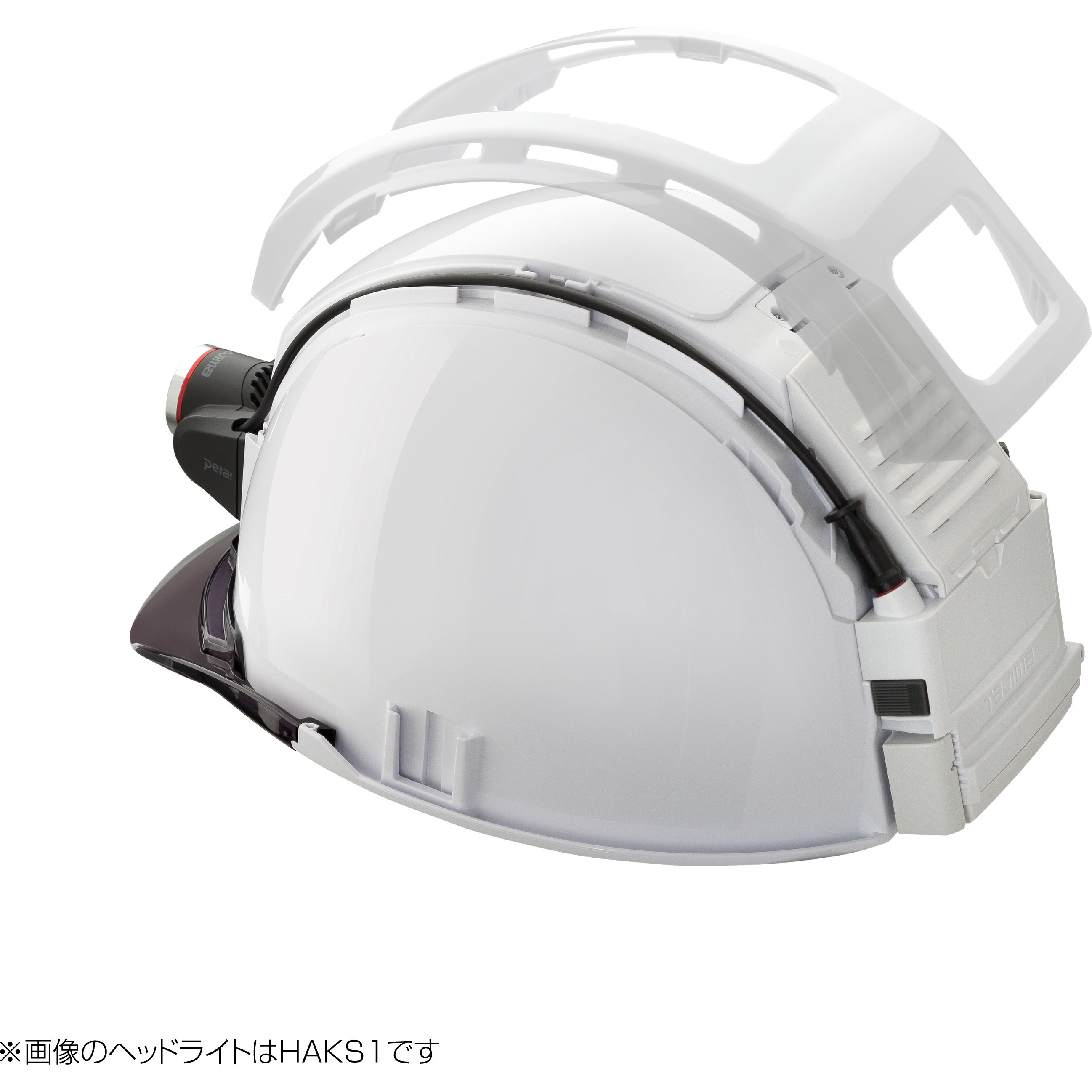HANS5 セフメット用ヘッドライトED 500lm 大径照射ユニット 1個 タジマ