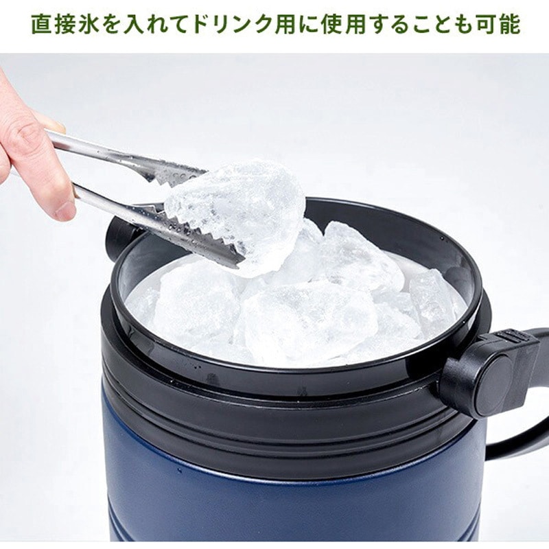 DCSC-5L(BK) 水冷服 ダイレクトクール専用 真空 アイスコンテナ 1個