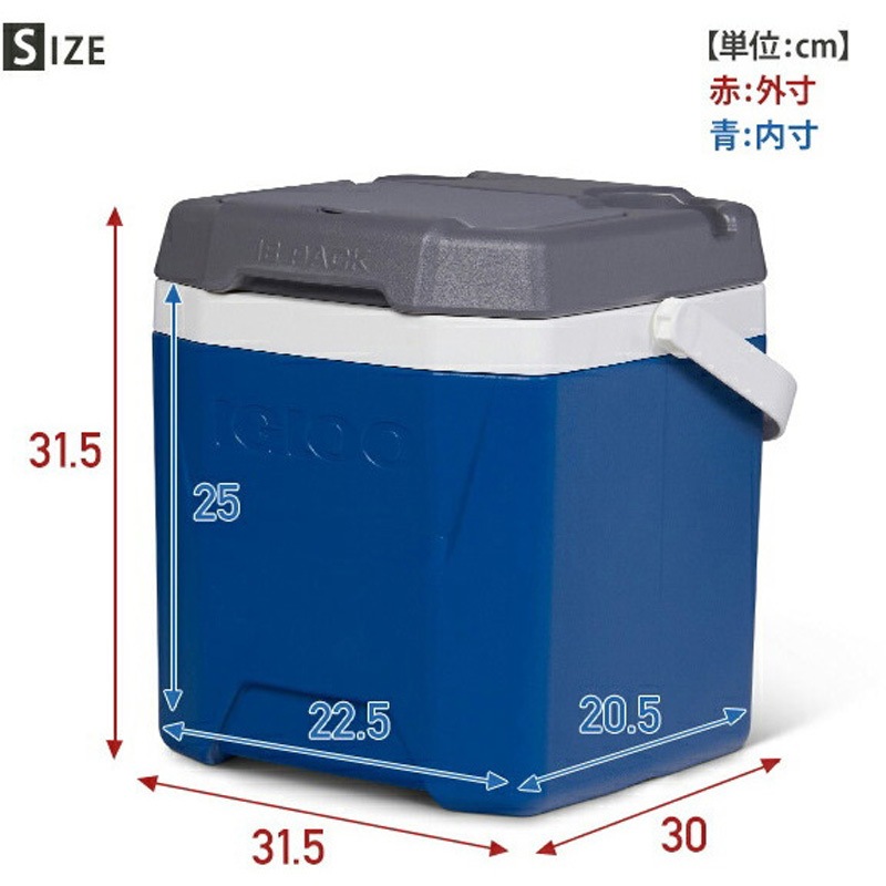 32027 クーラーボックス 小型 ハイブリッド12 (11.4L) 1個 イグルー