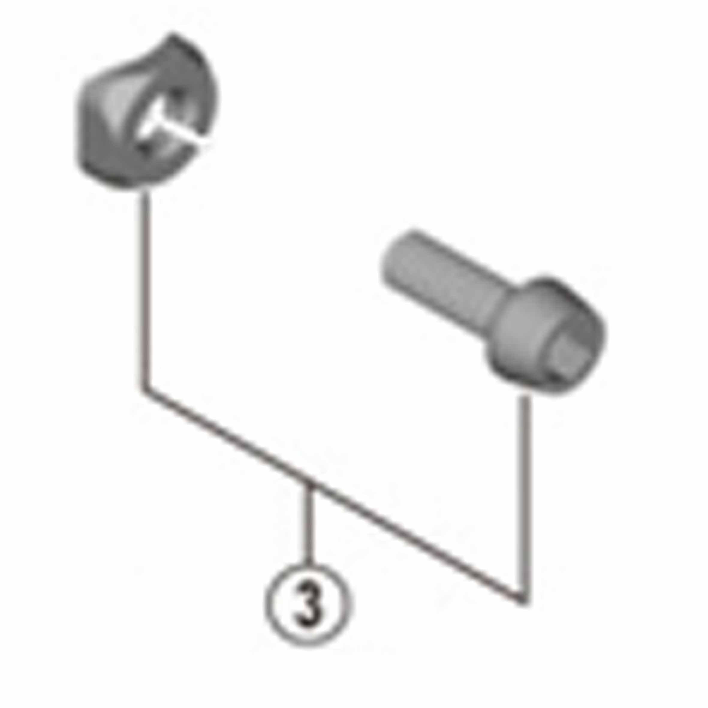 Y2C198010 FD-R8050 取付ボルト/座金 1個 SHIMANO(シマノ) 【通販