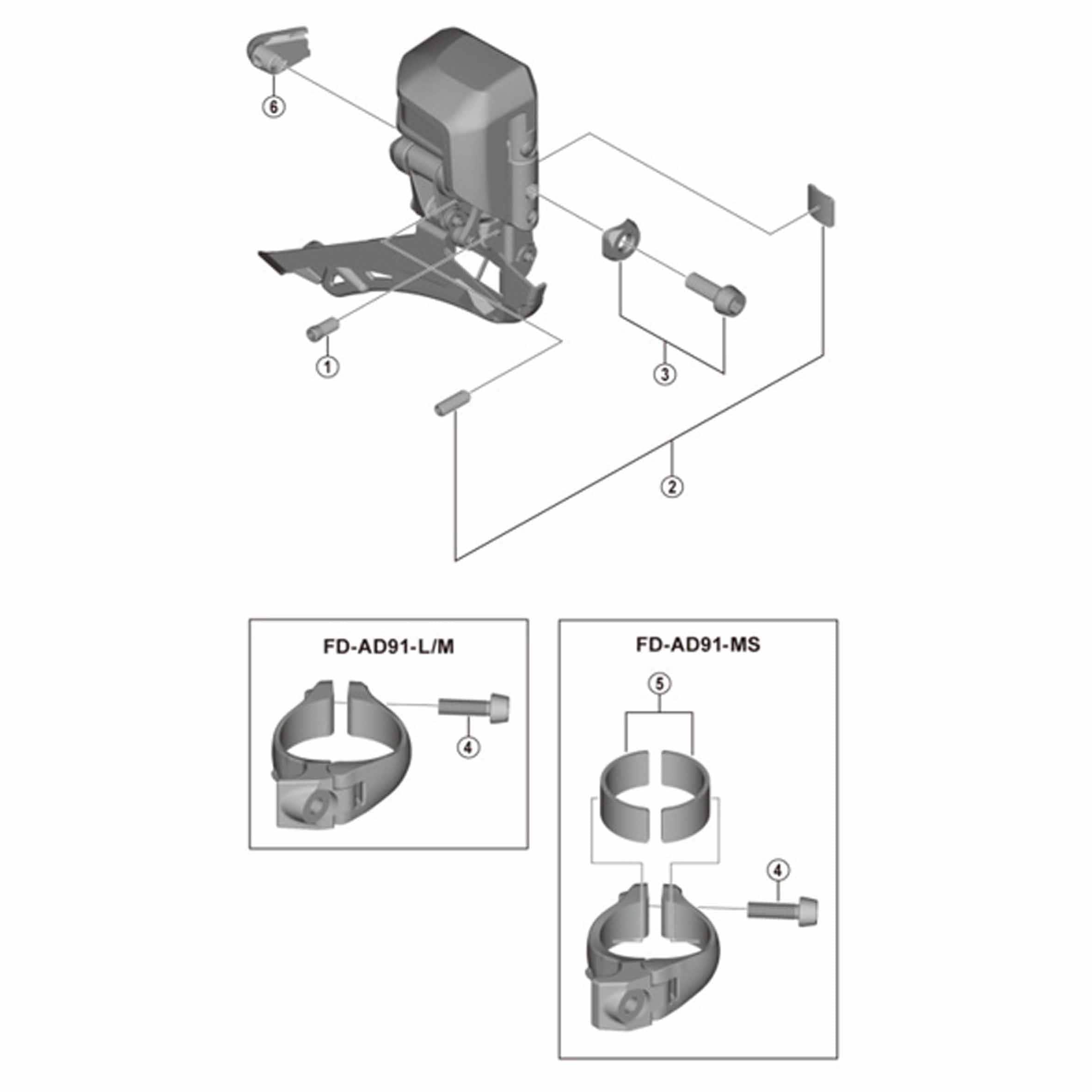 Y2C198010 FD-R8050 取付ボルト/座金 1個 SHIMANO(シマノ) 【通販