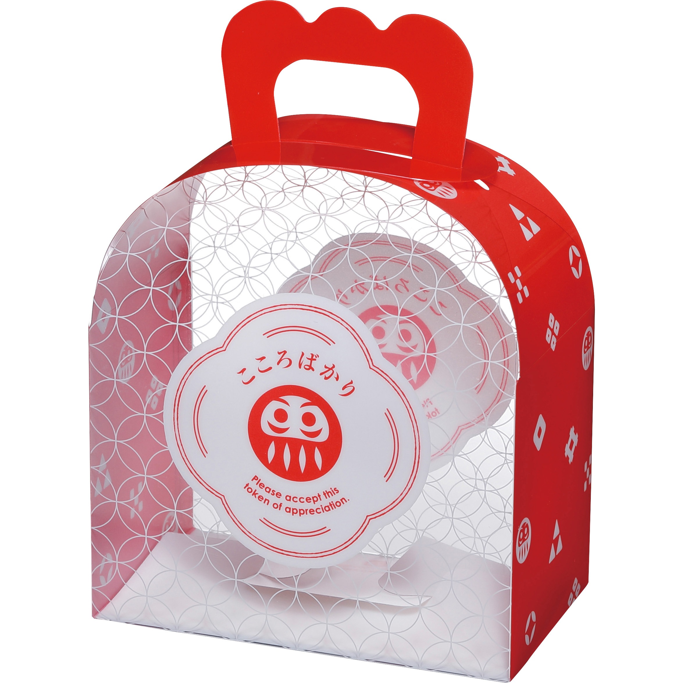 GB-100だるま ギフトバッグ 大森 寸法115×70×80mm 1箱(200枚)