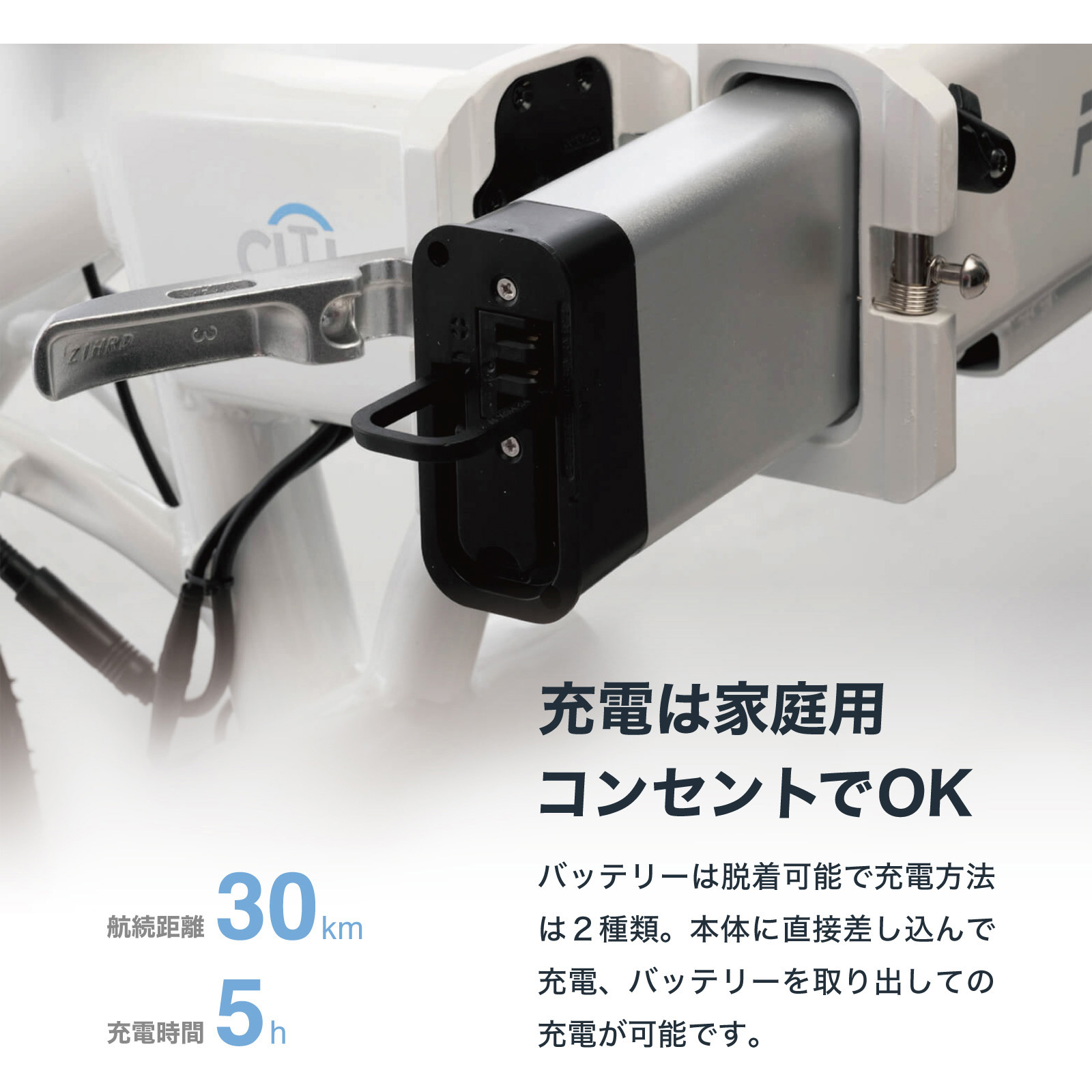 RICHBIT CITY(特定小型) RICH BIT スノーホワイト色 - 【通販