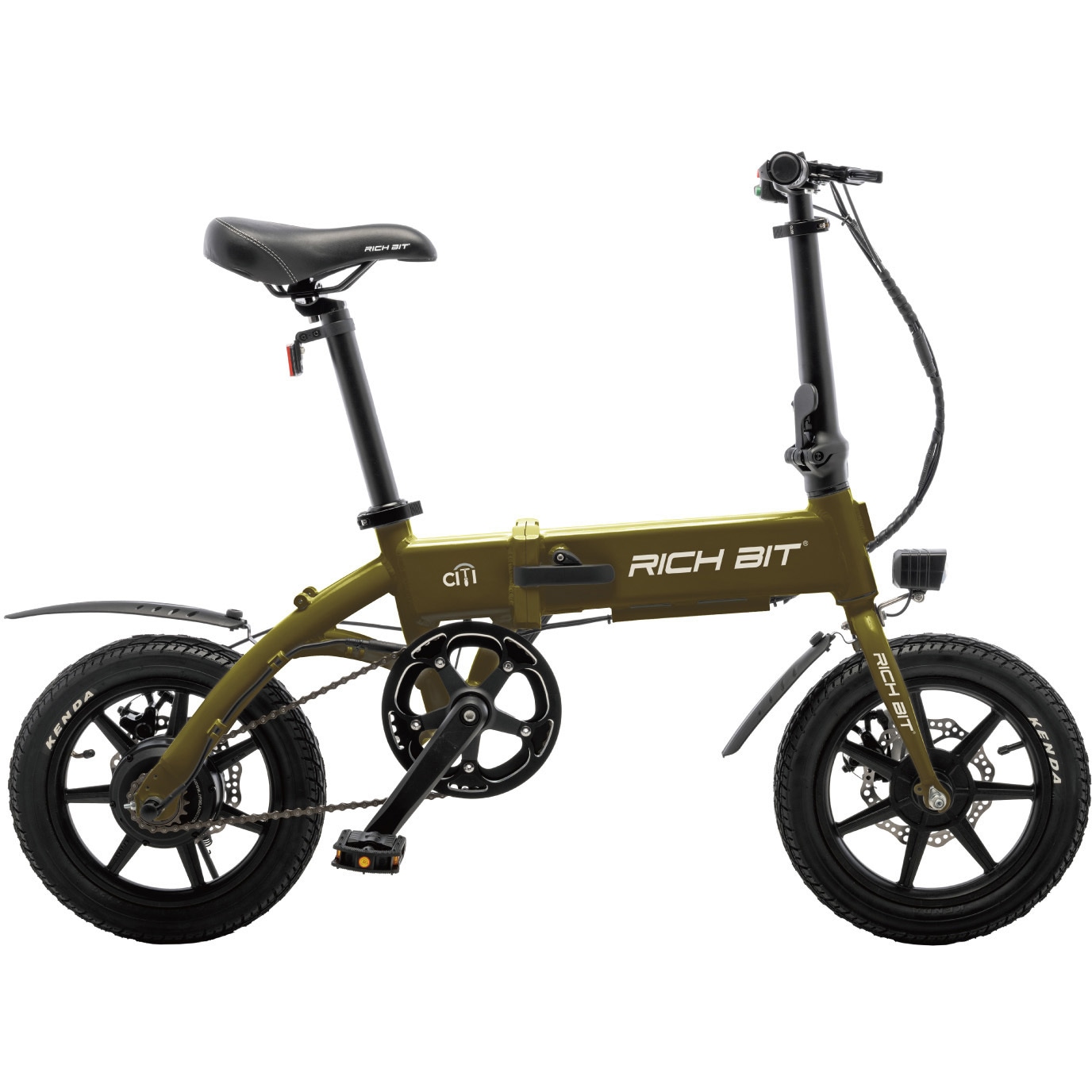 沖縄本島の方にオススメ】RICH BIT 折りたたみ電動アシスト自転車 沖縄