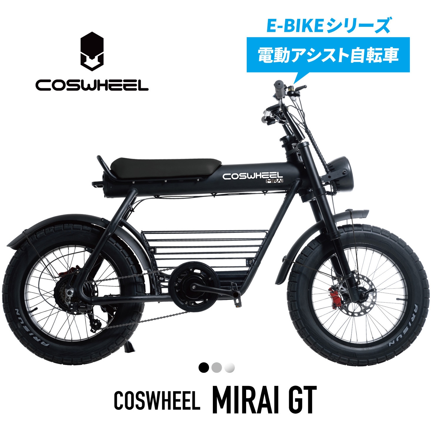 COSWHEEL MIRAI GT 電動アシスト自転車 15Ahバッテリー MIRAI GT(電動アシスト自転車) MIRAI GT バッテリー容量15Ah