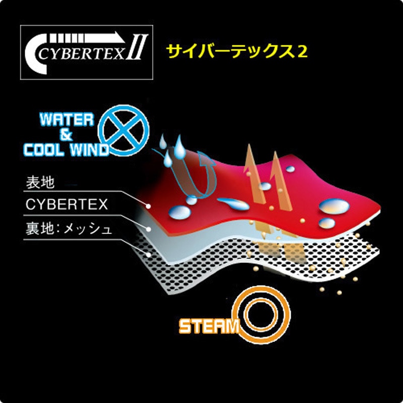 90792R056L YAR30 CYBER TEX2 バイク用レインスーツ ワイズギア