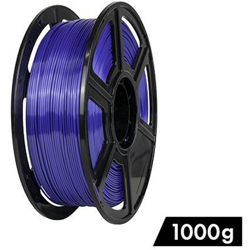 SLK-F101 FLASHFORGE フィラメント PLA シルク 1000g メタルグレー Flash Forge ブルー色  1個 SLK-F101