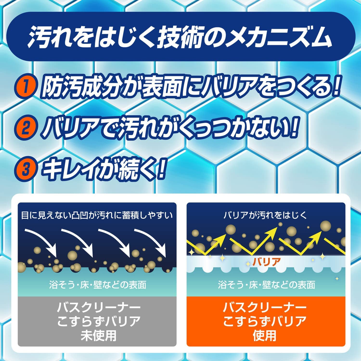 替え/シトラス スクラビングバブル バスクリーナー こすらずバリア 1個