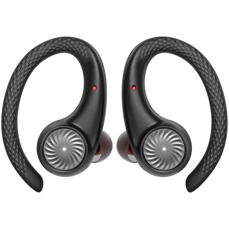 MoveBuds H1-BK 耳掛け式ワイヤレスイヤホン MoveBuds H1 ブラック Tribit 接続方式Bluetooth