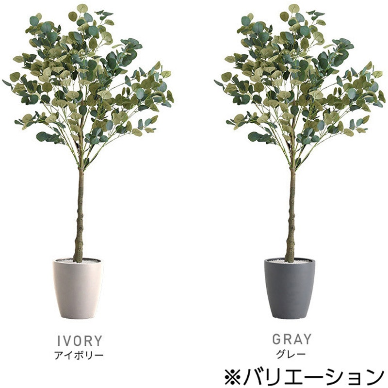 SH-06-EUC-L-GY お手入れ簡単フェイクグリーン ユーカリ Lサイズ(180cm