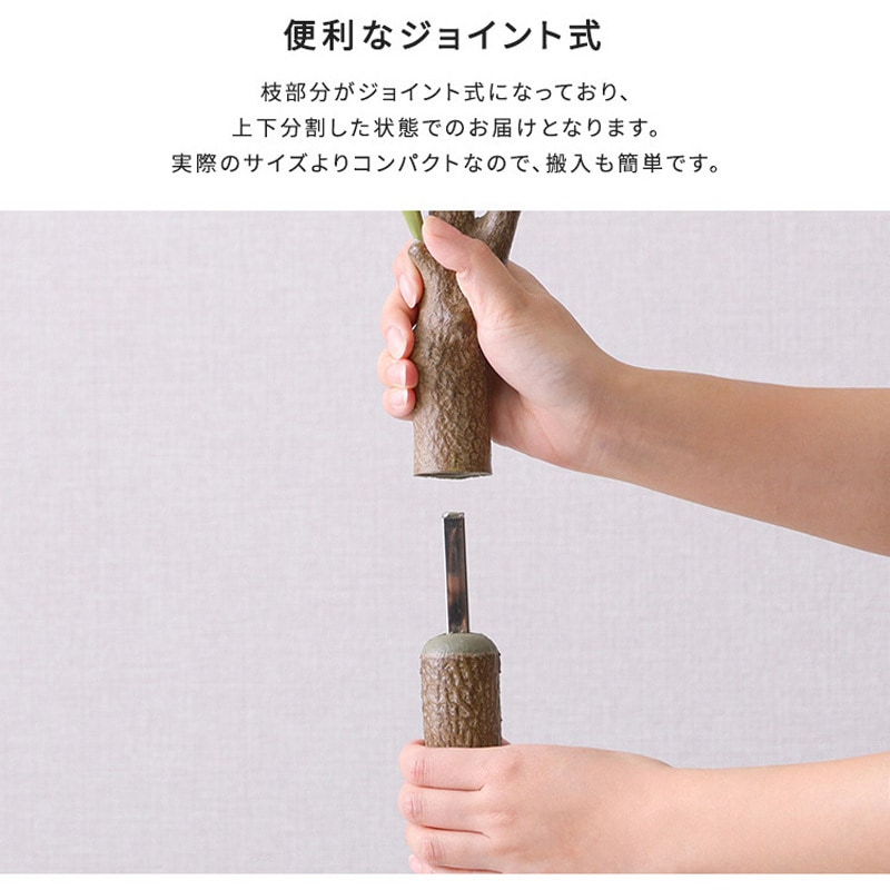 SH-06-OLV-L-IV お手入れ簡単フェイクグリーン オリーブ Lサイズ(180cm