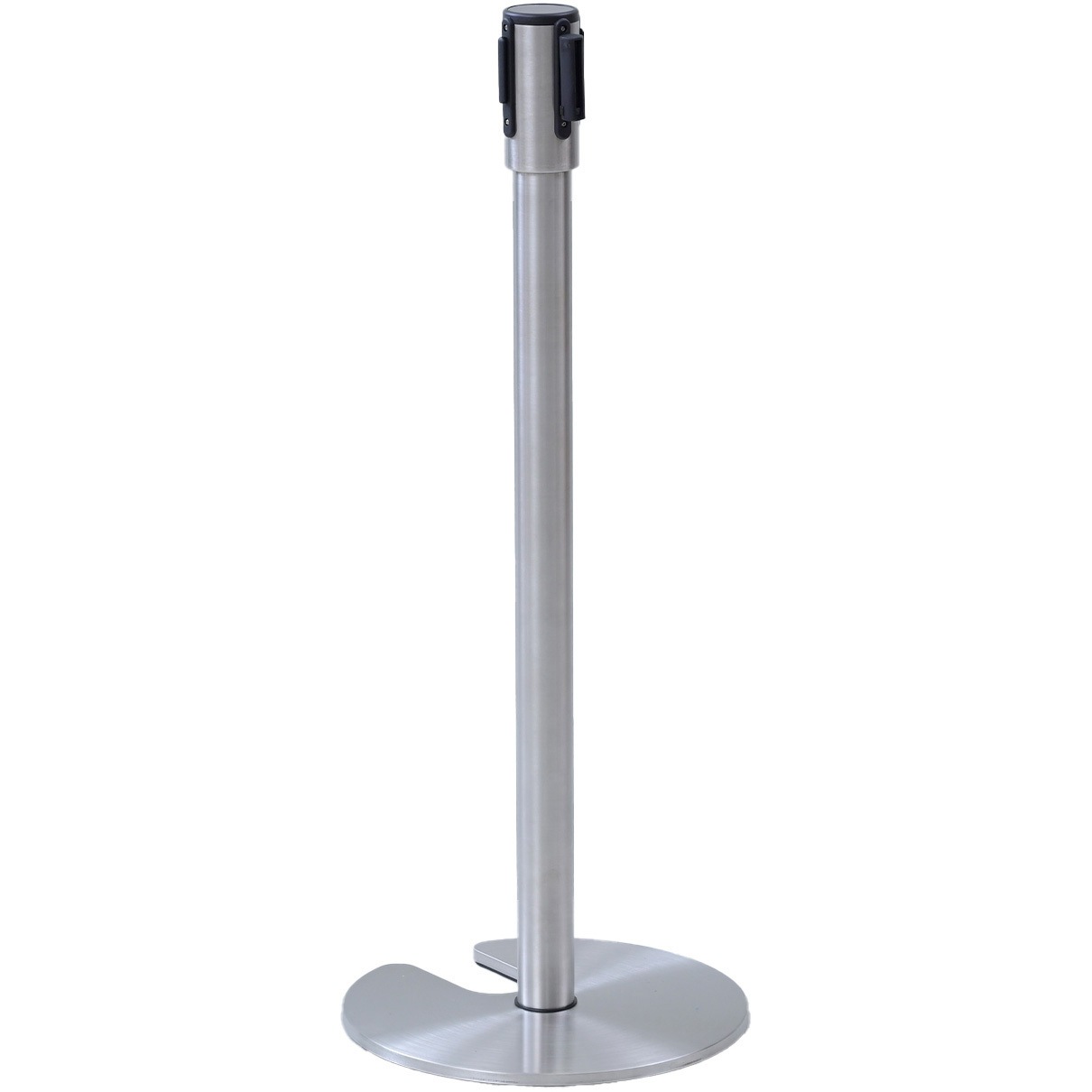 IBP-S35-2(RD/ST) ベルトパーテーション 長さ195cm ワンタッチ自動ロック 4方向連結可能 YAMAZEN(山善) スタッキングタイプ  1セット(2本)