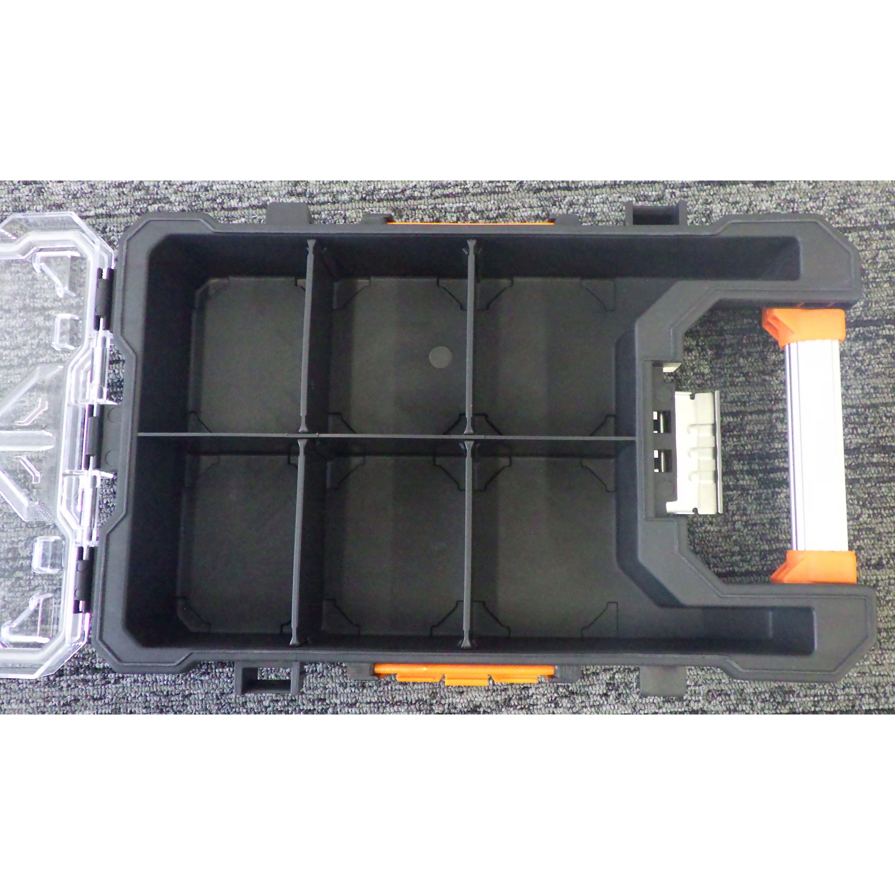 CHB-200S クリアハードボックス(耐衝撃工具箱) 仕切り板タイプ 1個