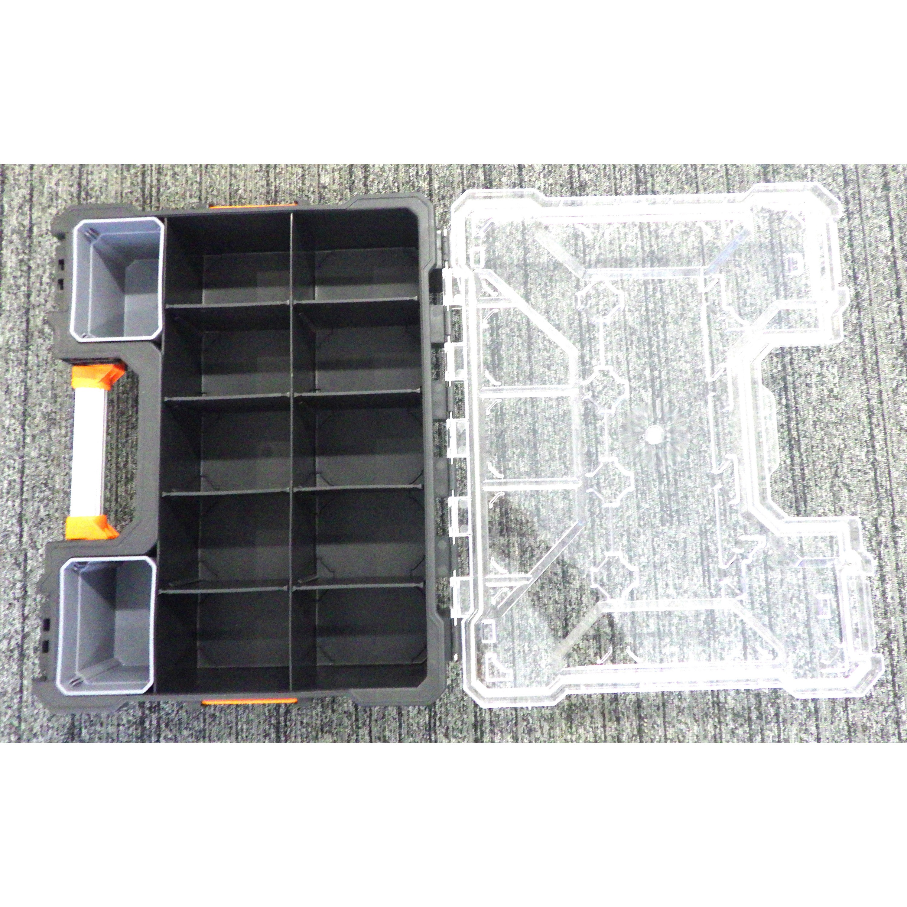 CHB-200L クリアハードボックス(耐衝撃工具箱) 仕切り板タイプ 1個