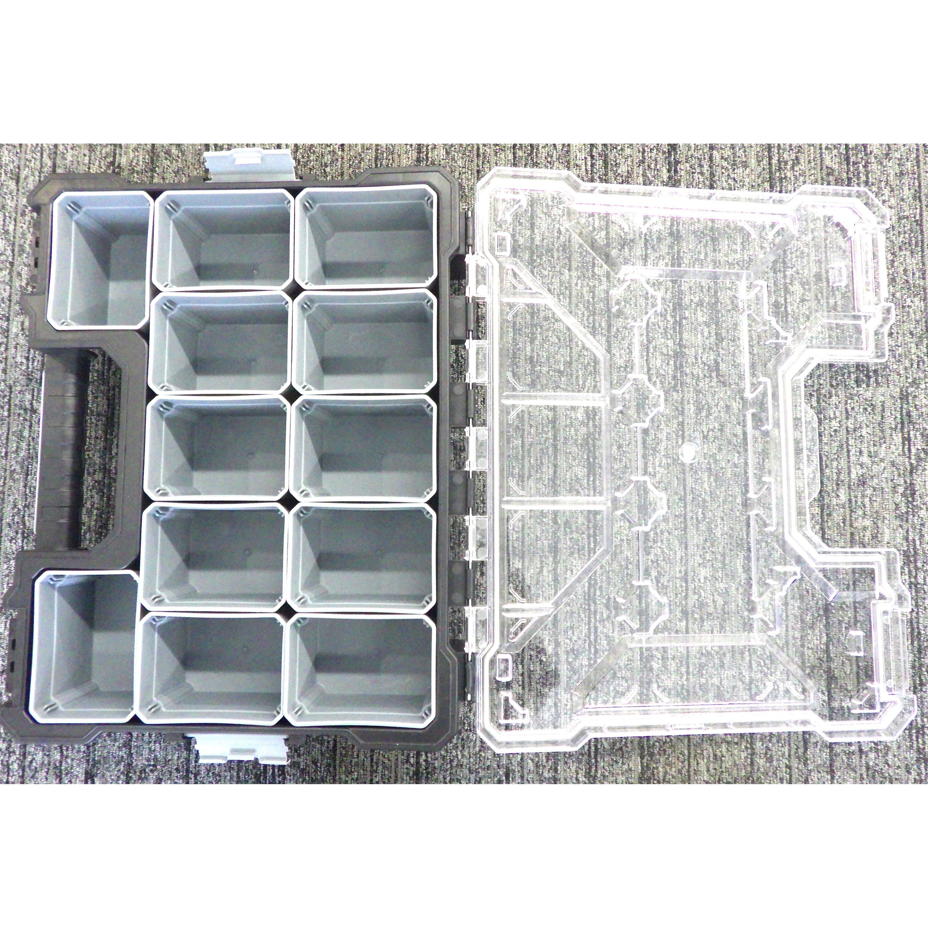 CHB-300GL クリアハードボックス(耐衝撃工具箱) カップタイプ 1個