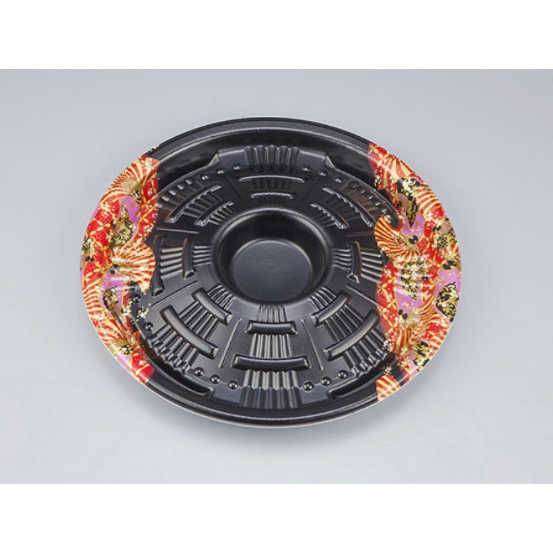 23きらび赤 SF新プレート丸 本体 1ケース(10枚×48袋) シーピー化成 【通販モノタロウ】