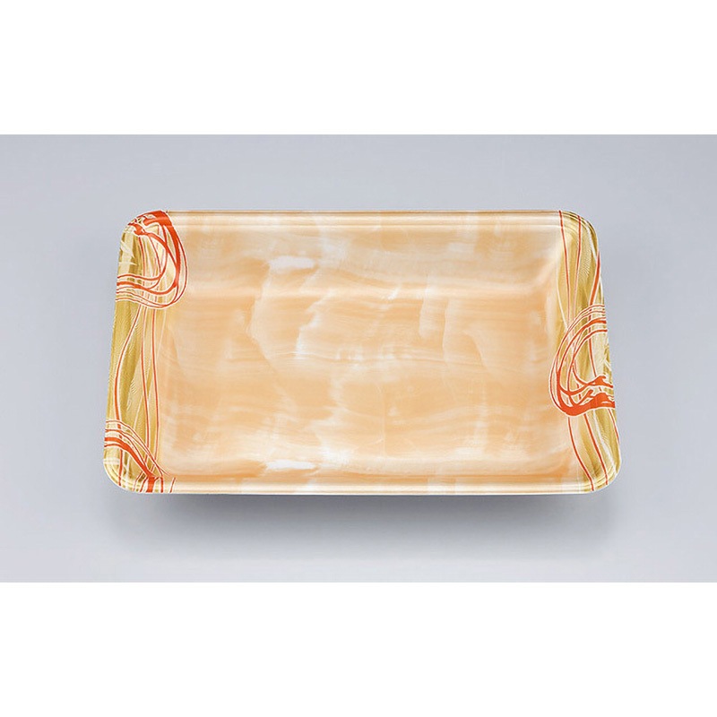 新LQ18-33ゆうすい橙 トレー 1ケース(100枚×9袋) シーピー化成 【通販モノタロウ】