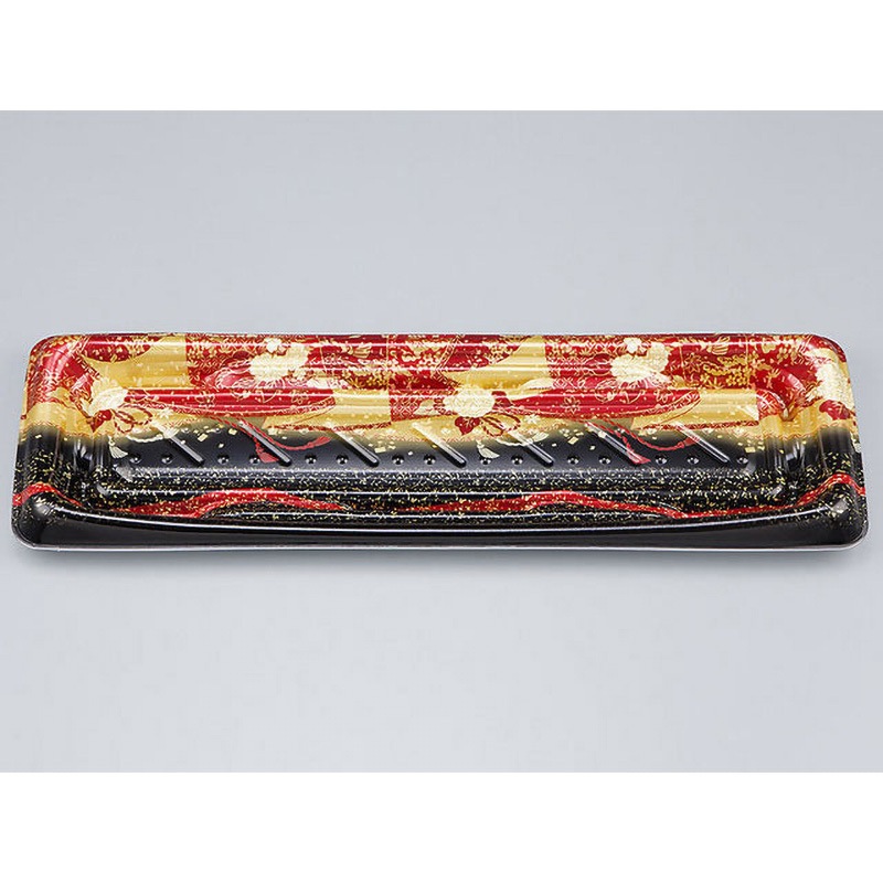 18 優赤 SFうま皿 本体 1ケース(50枚×16袋) シーピー化成 【通販モノタロウ】