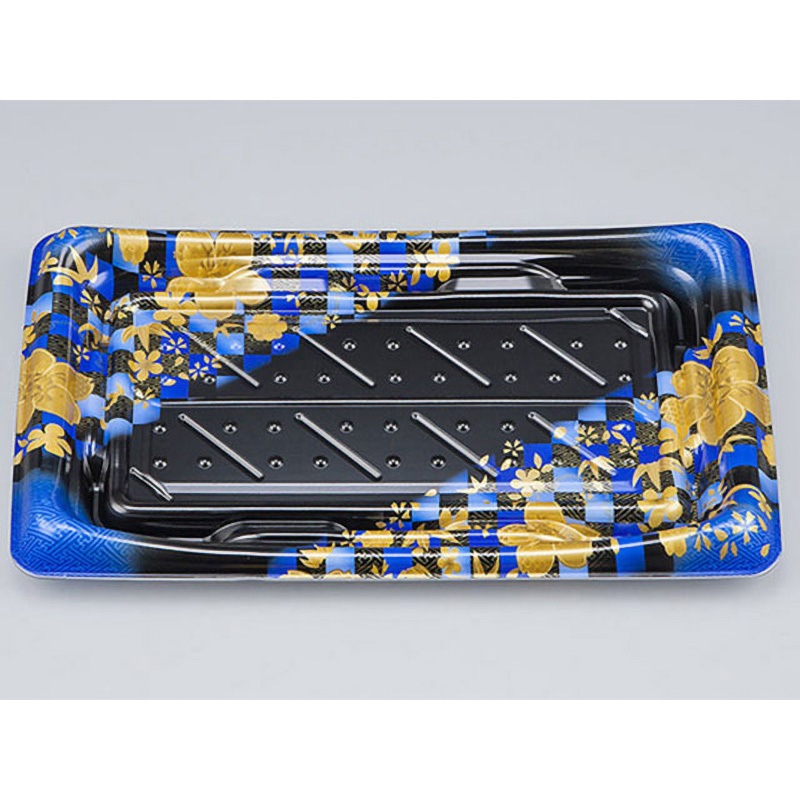 25 花雅青 SFうま皿 本体 1ケース(50枚×16袋) シーピー化成 【通販モノタロウ】
