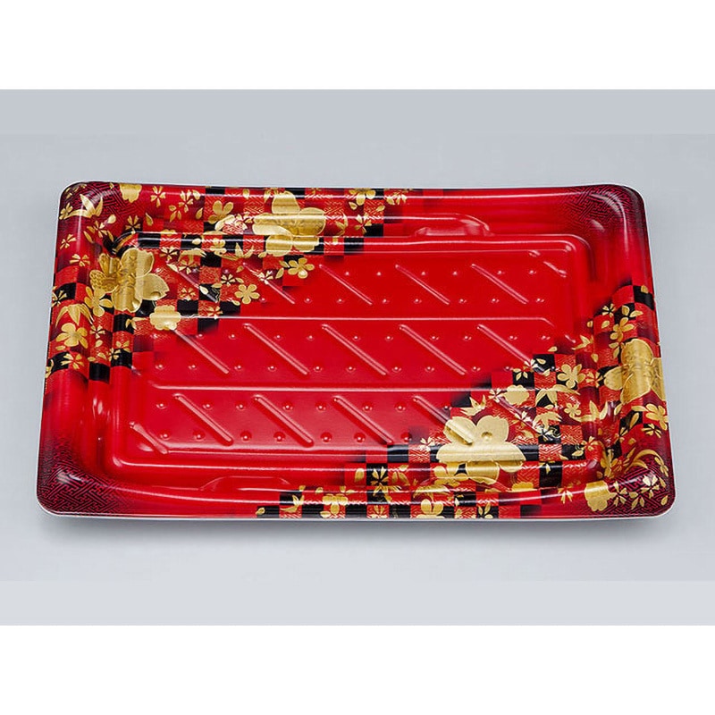 36 花雅赤 SFうま皿 本体 1ケース(50枚×8袋) シーピー化成 【通販モノタロウ】
