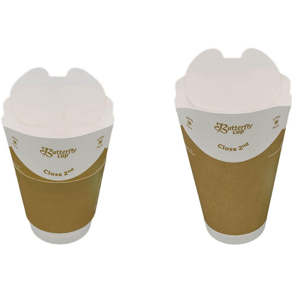 12オンス クラフト バタフライカップ 1ケース(40枚×20袋) シモジマ 【通販モノタロウ】