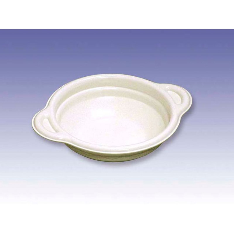 145 浅平底本体 ホワイト デンカパルフェ デンカポリマー 容量380mL