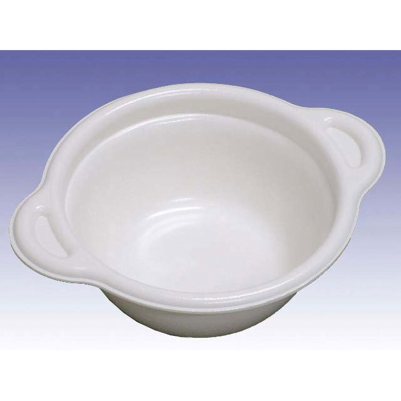 145 平底本体 ホワイト デンカパルフェ デンカポリマー 容量500mL