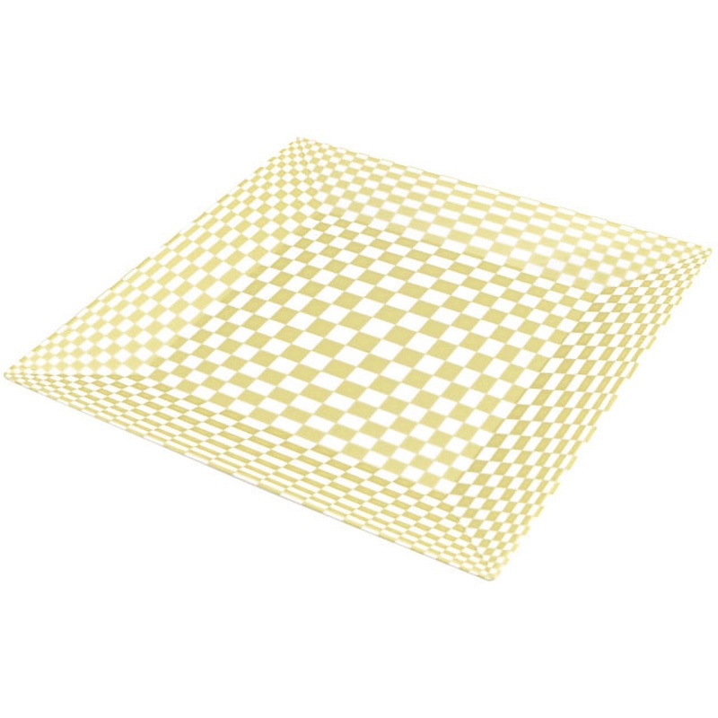 (30)ホワイト・ゴールド 角皿 1ケース(10枚×10袋) ニシキ 【通販モノタロウ】