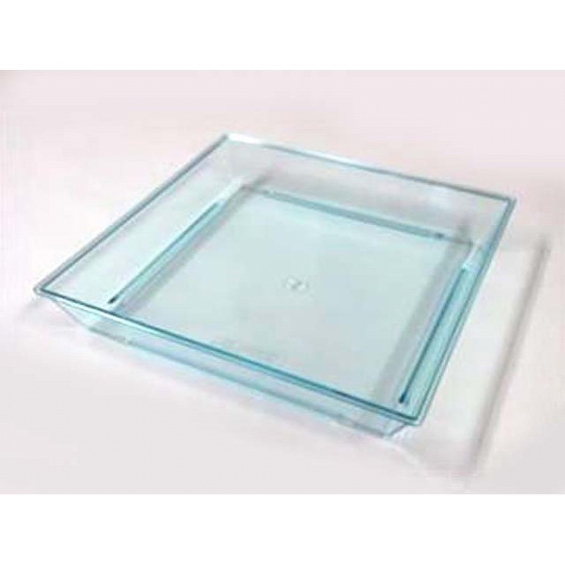 (H-20)スカイブルー 角皿 1ケース(20枚×12袋) ニシキ 【通販モノタロウ】
