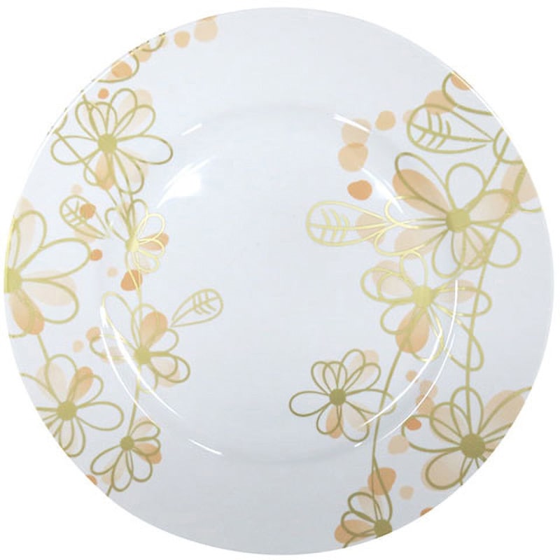 (19)フラワーベージュ 洋皿 1ケース(25枚×12袋) ニシキ 【通販モノタロウ】