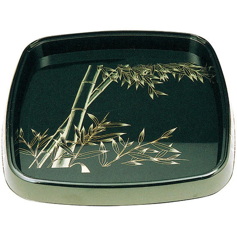 (35)竹 うるし角鉢 1ケース(10枚×3袋) ニシキ 【通販モノタロウ】