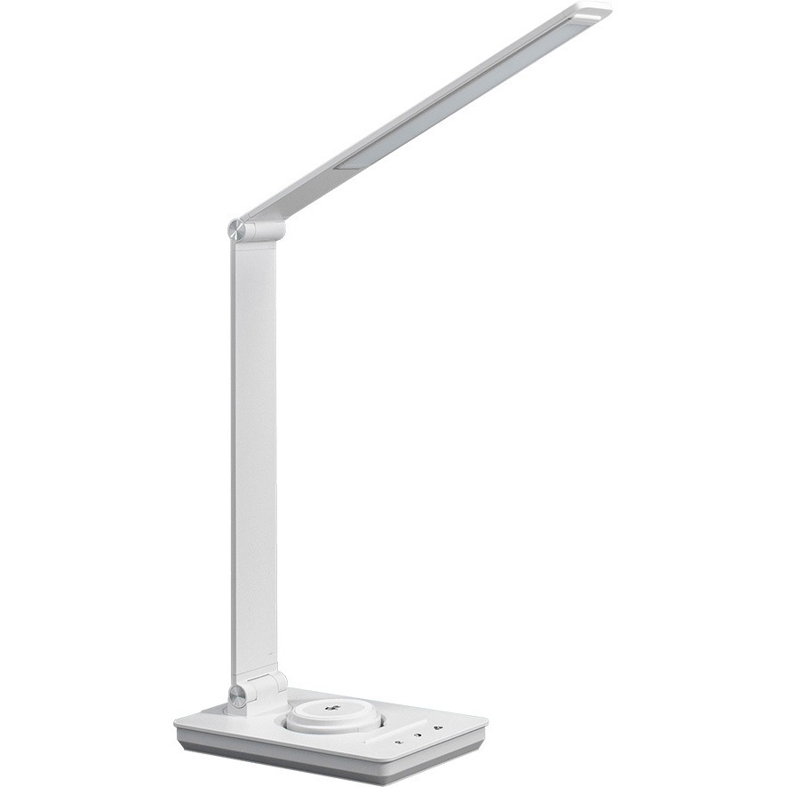 DK-R116WH ルミサス 無線給電Qi2対応 高演色デスクライト ホワイト GENTOS LED ACアダプター(入力