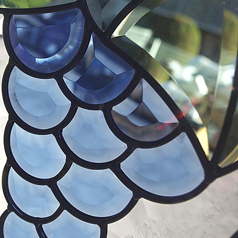 SH-B12 ステンドグラス Bサイズ セブンホーム 縦1625mm横480mm厚さ20mm